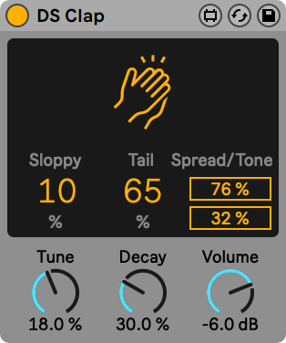 The DS Clap Instrument.