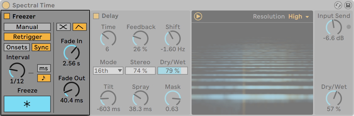 Spectral Time’s Freezer Section.