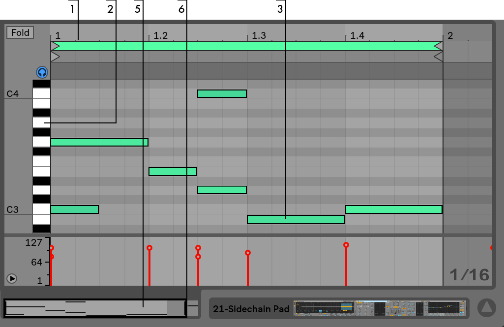 Editing MIDI Notes and Velocities — Ableton Reference Manual Version 10