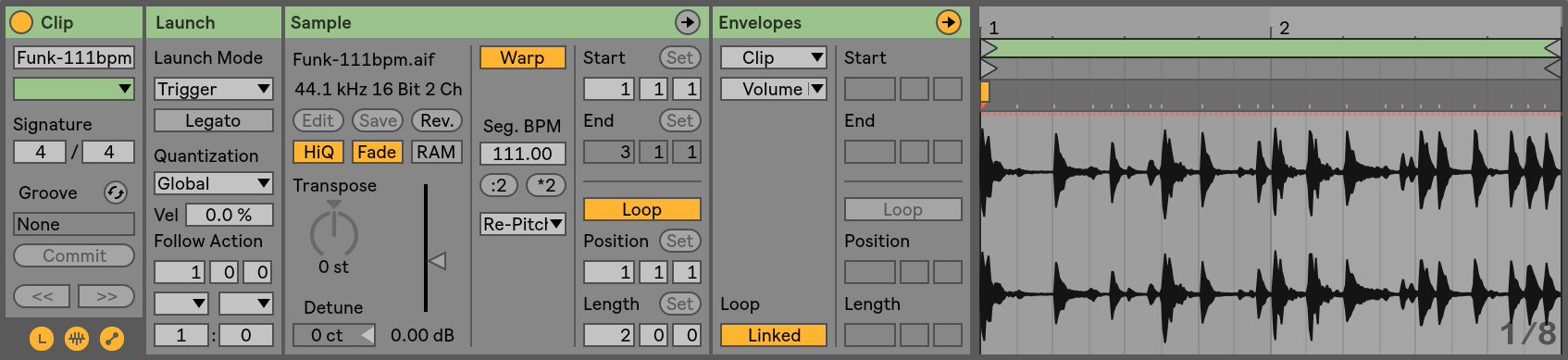 ableton minimum loop length