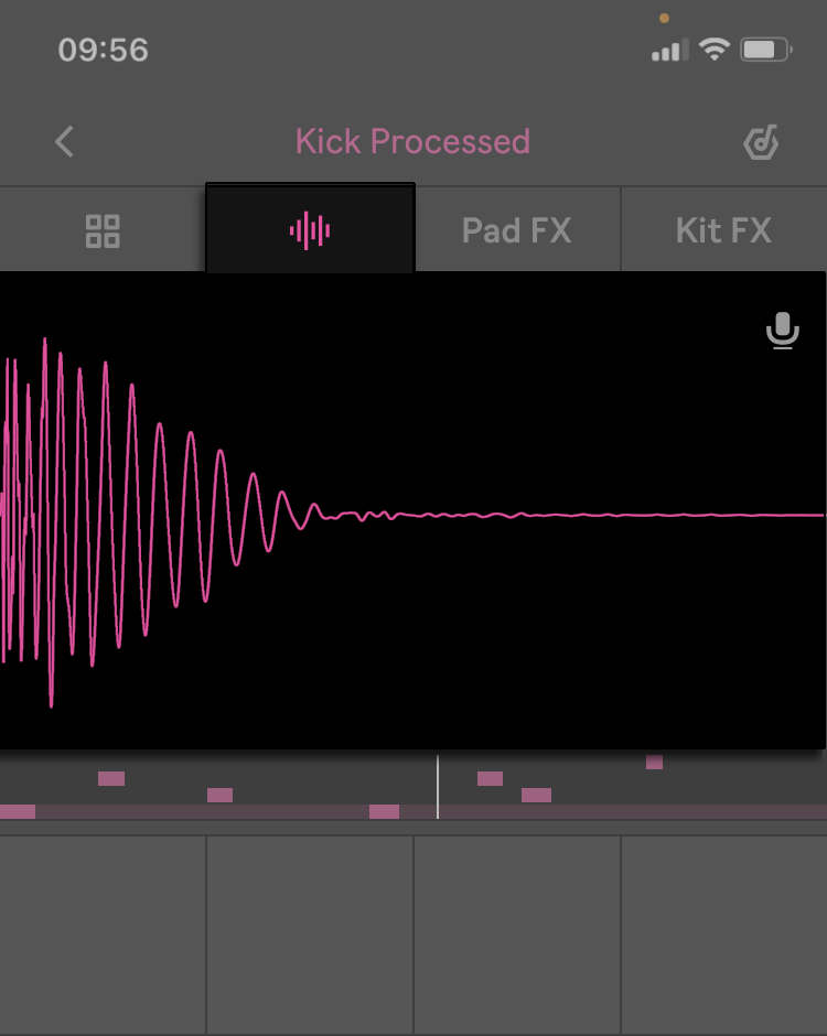 Sample View in a Drum Rack.